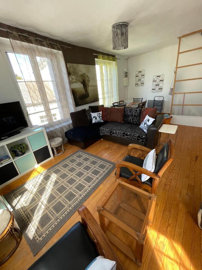 Duplex Apartamento Beaumont-sur-Sarthe Exterior foto